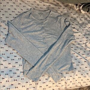Abercrombie button up henley